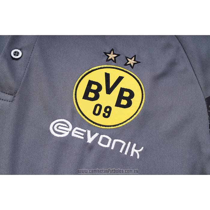 Camiseta Polo del Borussia Dortmund 2023-2024 Gris